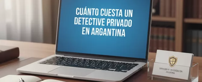 cuanto cuesta un detective privado en argentina